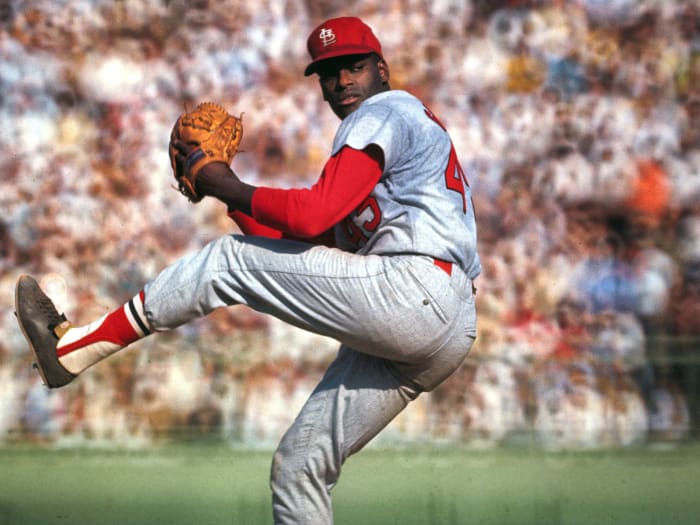 Bob Gibson throwing